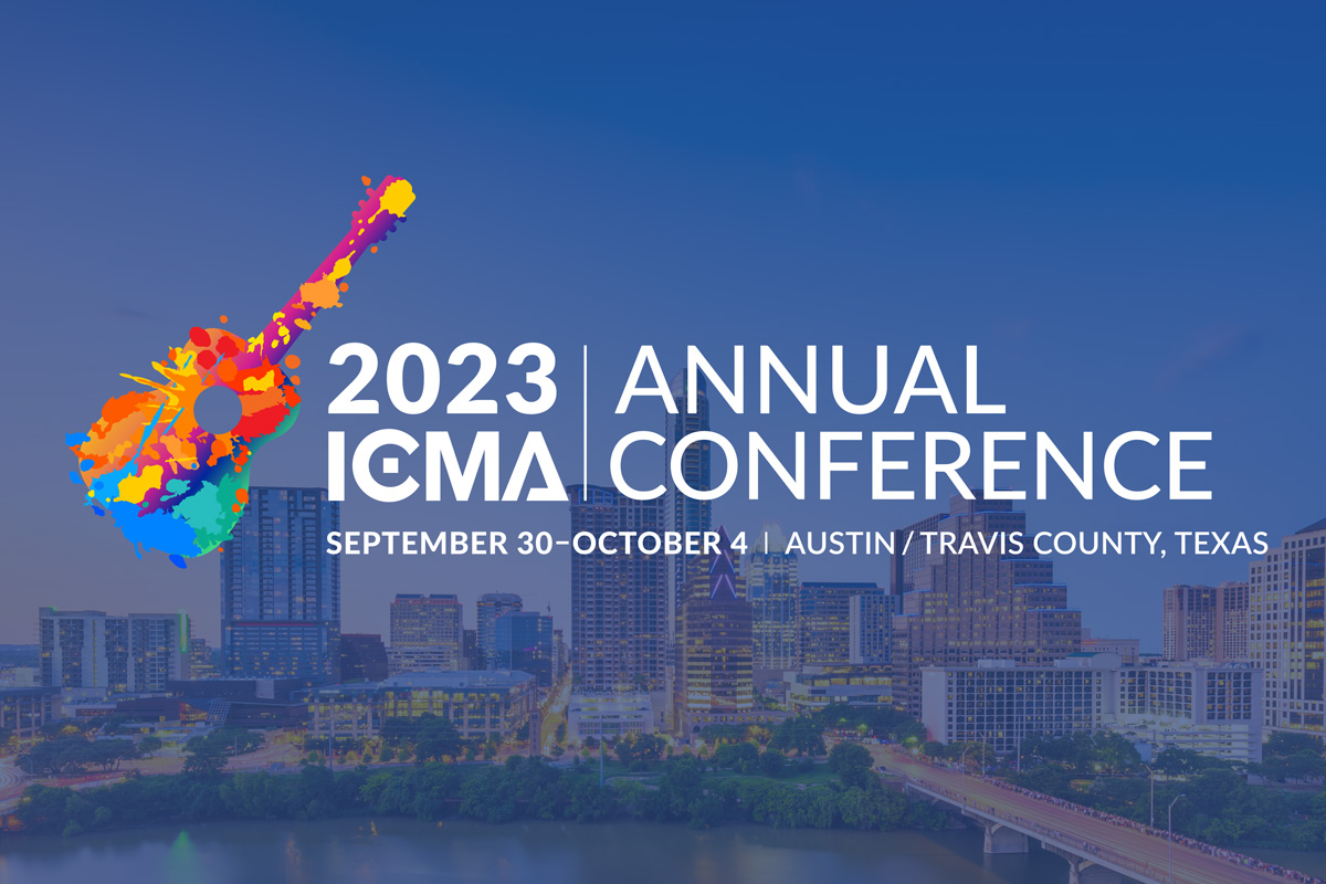 ICMA Annual conference in Austin - 2023