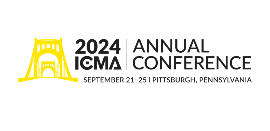 ICMA Anuual conference in Pittsburg